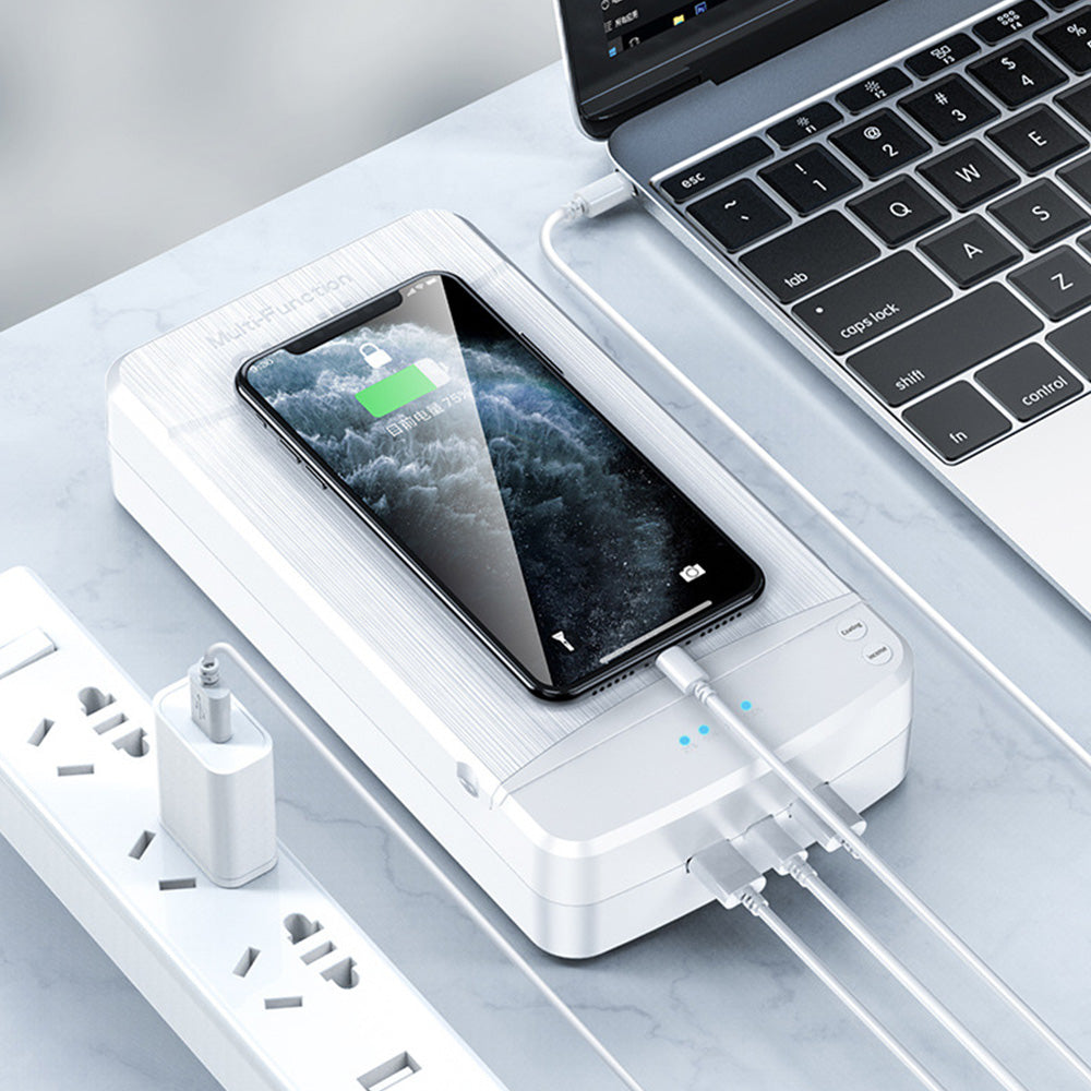 Portable USB Direct Plug-in Sterilizer with Purple Light for Phone