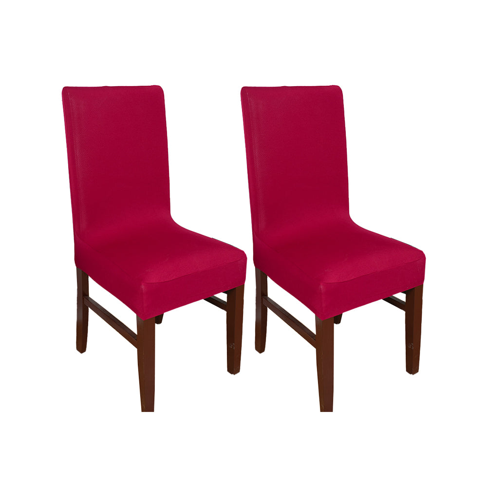 2Pcs Stretch Elastic Chair Washable Slipcover