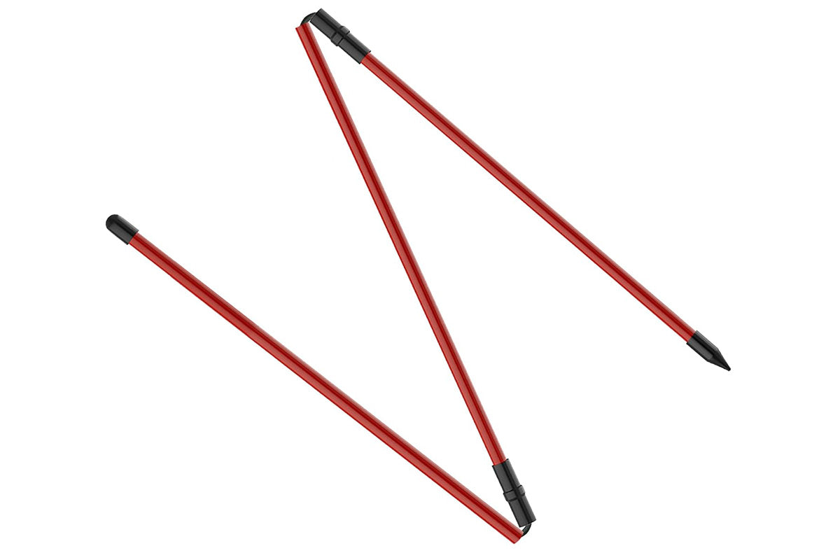 3-Section Golf Alignment Stick Foldable Swing Training Aid