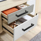 2X 12mm Square Stainless Steel Kitchen Cabinet and Door Handle