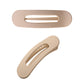 4 PCS Flat Claw Clips for Women Girls Large Lay Flat Hair Clips Strong Hold Non-Slip for Thick Thin Hair