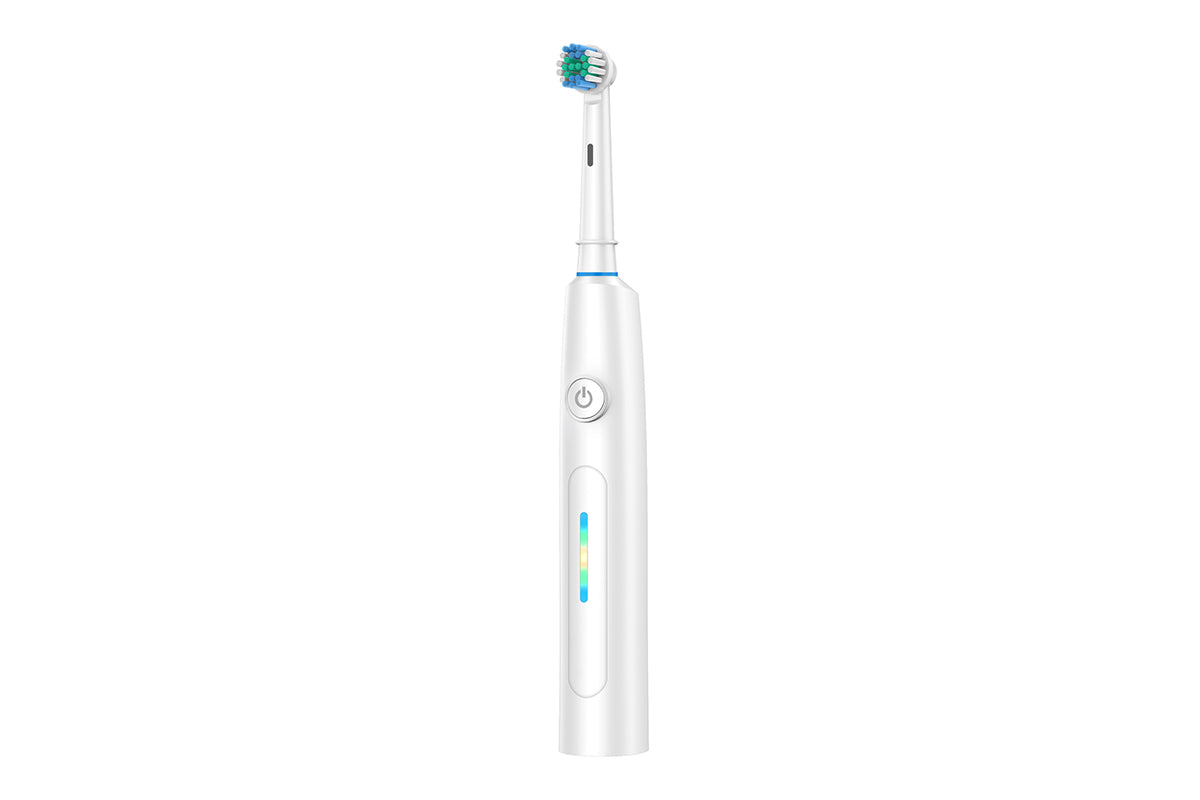 5 Modes Rotating Electric Toothbrush with 8 Heads Travel Case and Stand