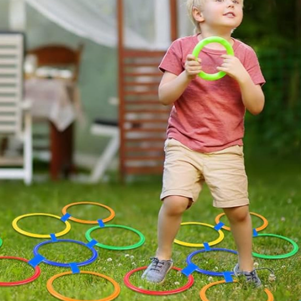 Hopscotch Game Ring Set with 38CM Hoop