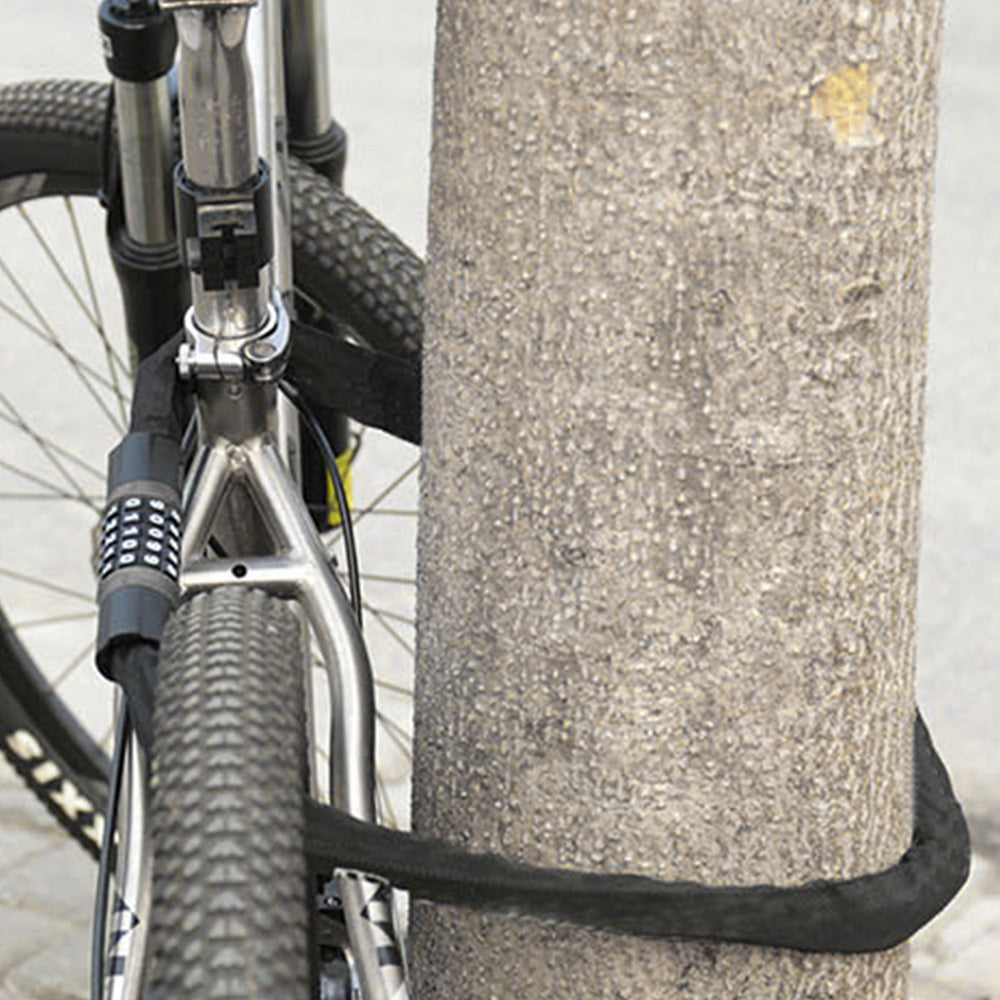 5-Digit Combination Bike Chain Lock Heavy Duty Keyless Anti-Theft Bicycle Lock
