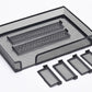 Desk Drawer Organizer Mesh Drawer Organizer Tray with 6 Adjustable Compartments