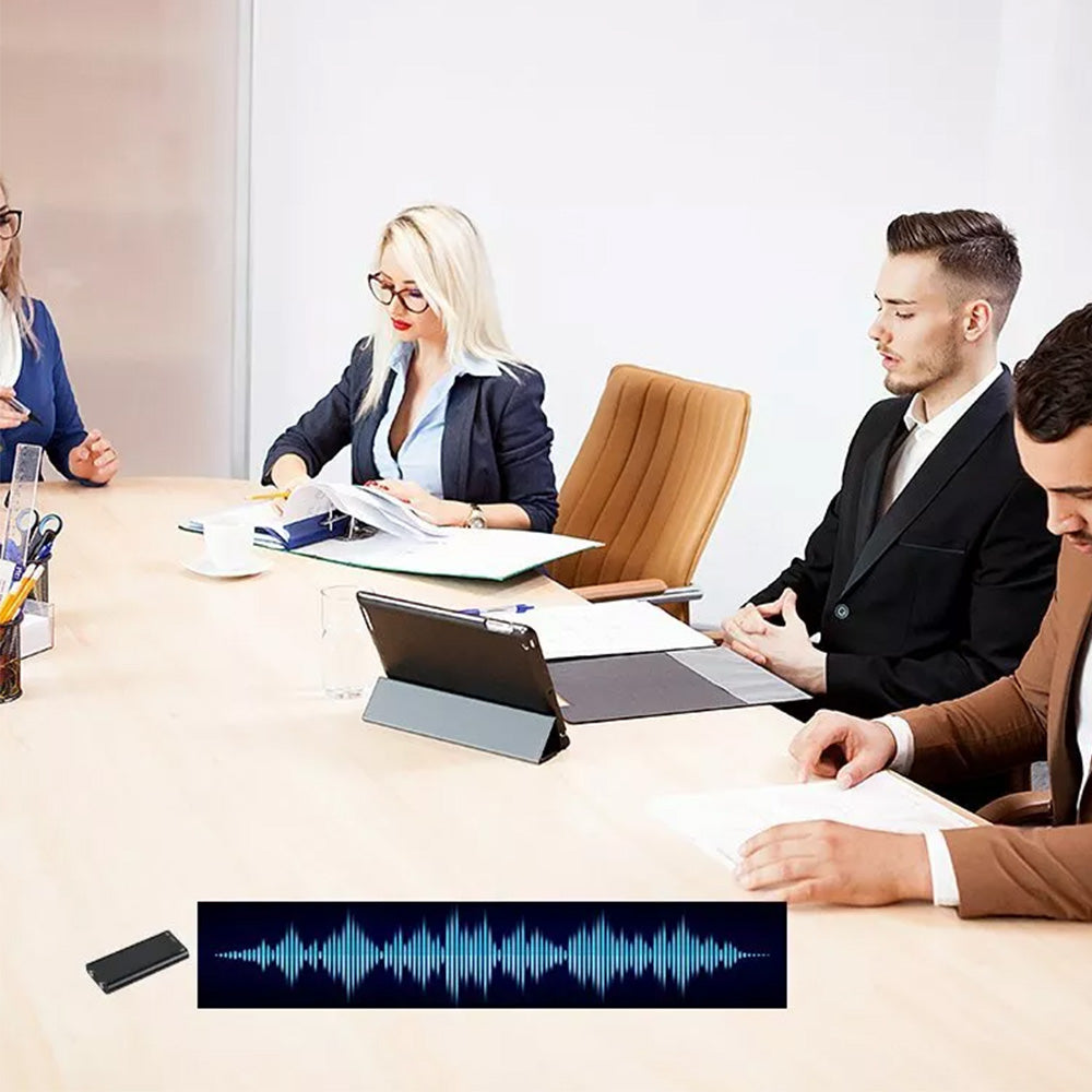 8G Mini Digital Voice Recorder Audio Sound Dictaphone MP3 Player For Lectures Meetings