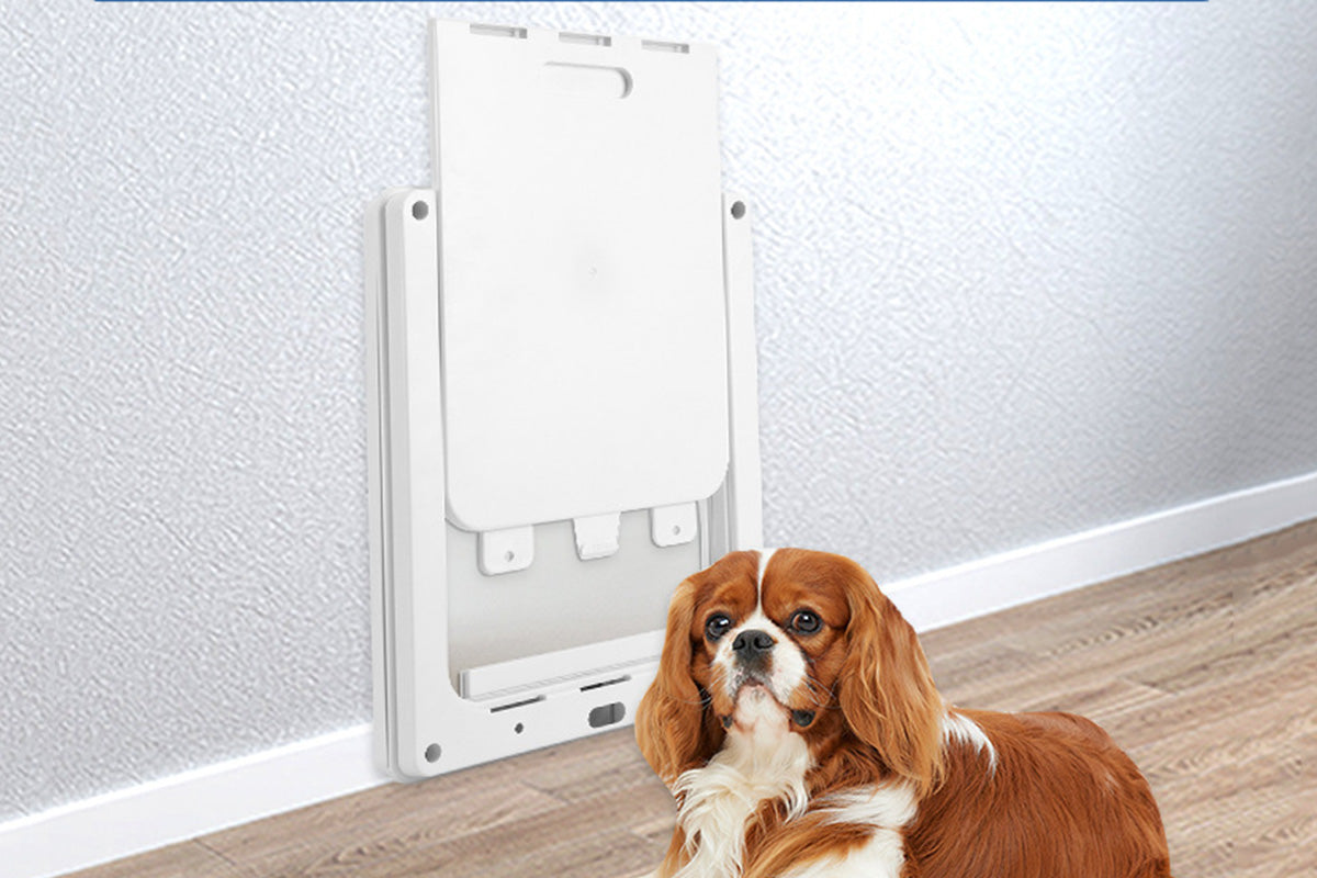 Pet Door for Cats and Dogs with Locking Panel
