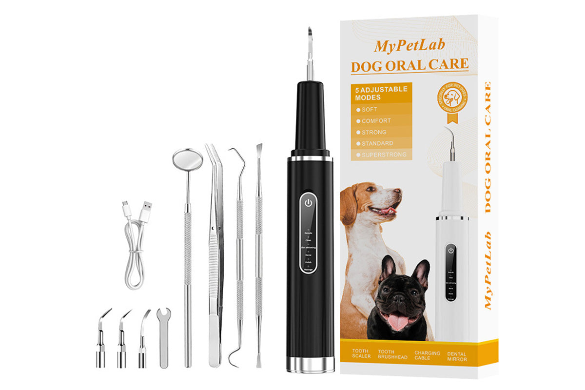 Ultrasonic Pet Plaque Remover for Dogs and Cats Electric Teeth Cleaner