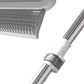 Telescopic Hair Remover Carpet Brush Squeegee Floor Broom