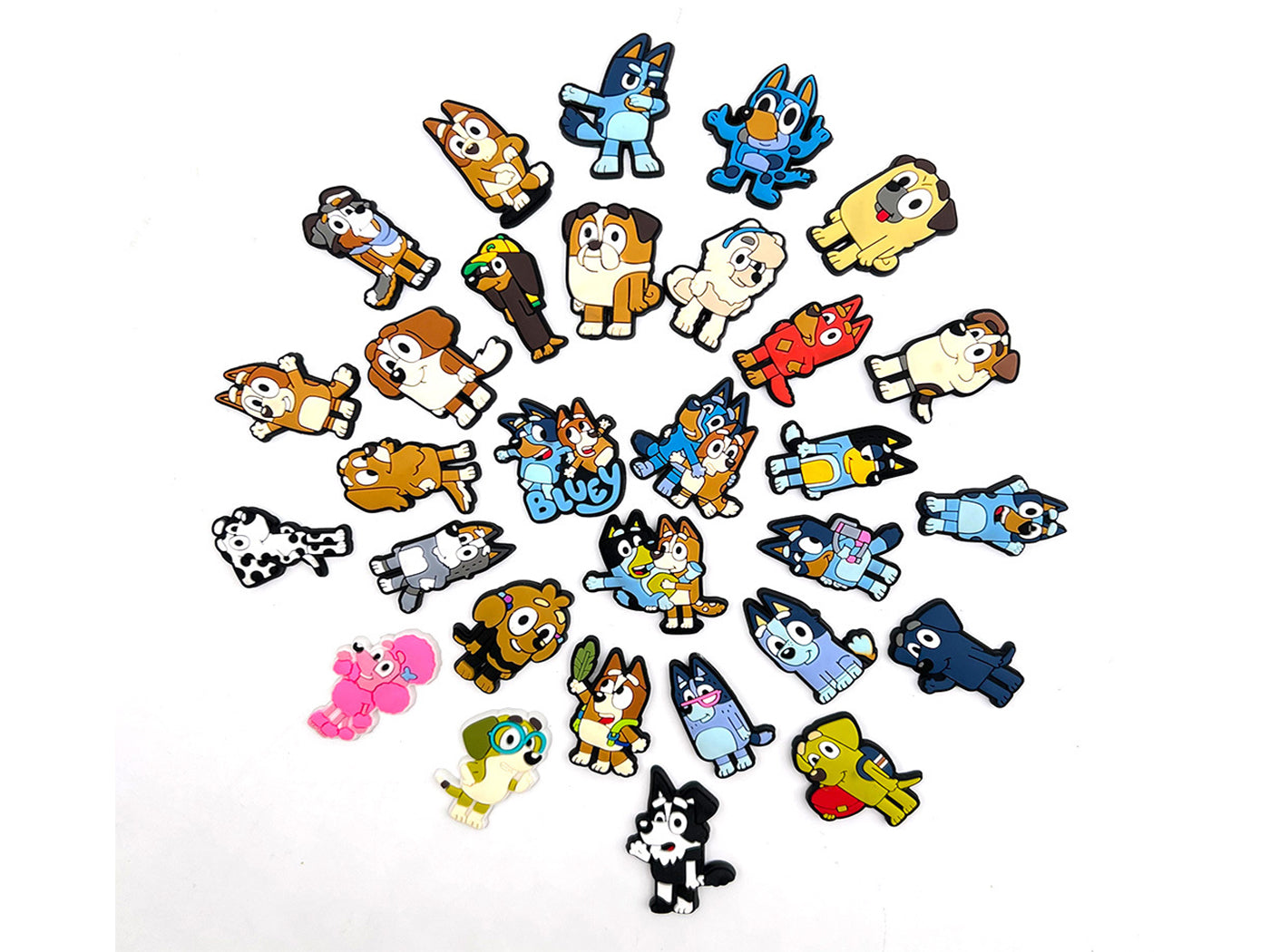 Bluey's Family Inspired DIY Shoe Charms