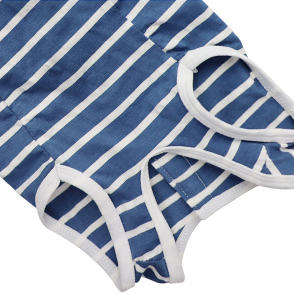 Dog Abdominal Clothes Belly Pet Clothing-Blue