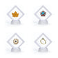 8Pcs 3D Floating Frame Display Cases
