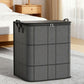 3 Pack 180L Foldable Clothes Storage Bags with Handles 50x50x70cm