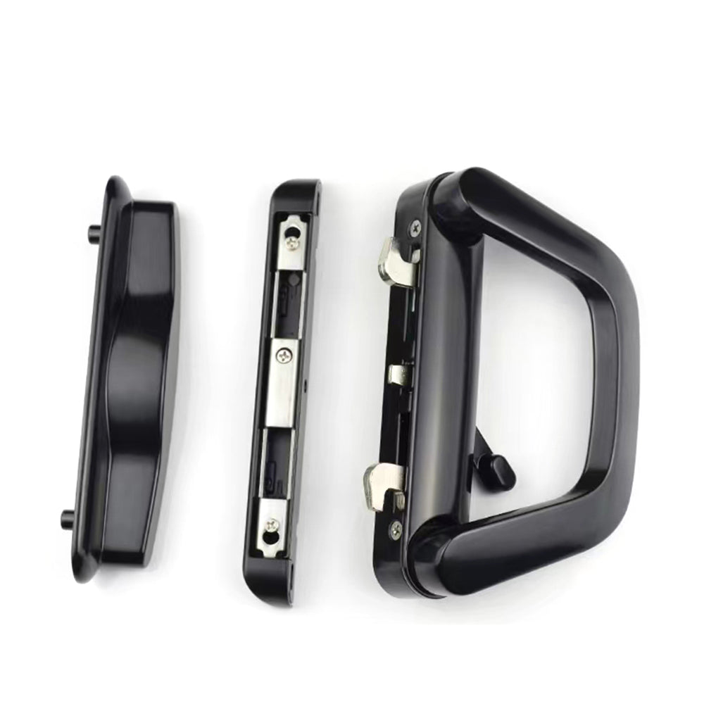 Sliding Door Lock Handle Security Door Locks Set with Keys