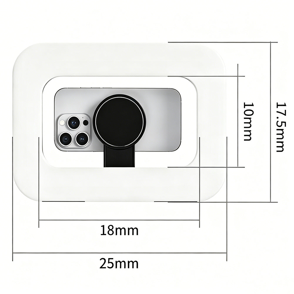 RGB LED Fill Light Panel 12W Mountable With Cold Shoe Mounts