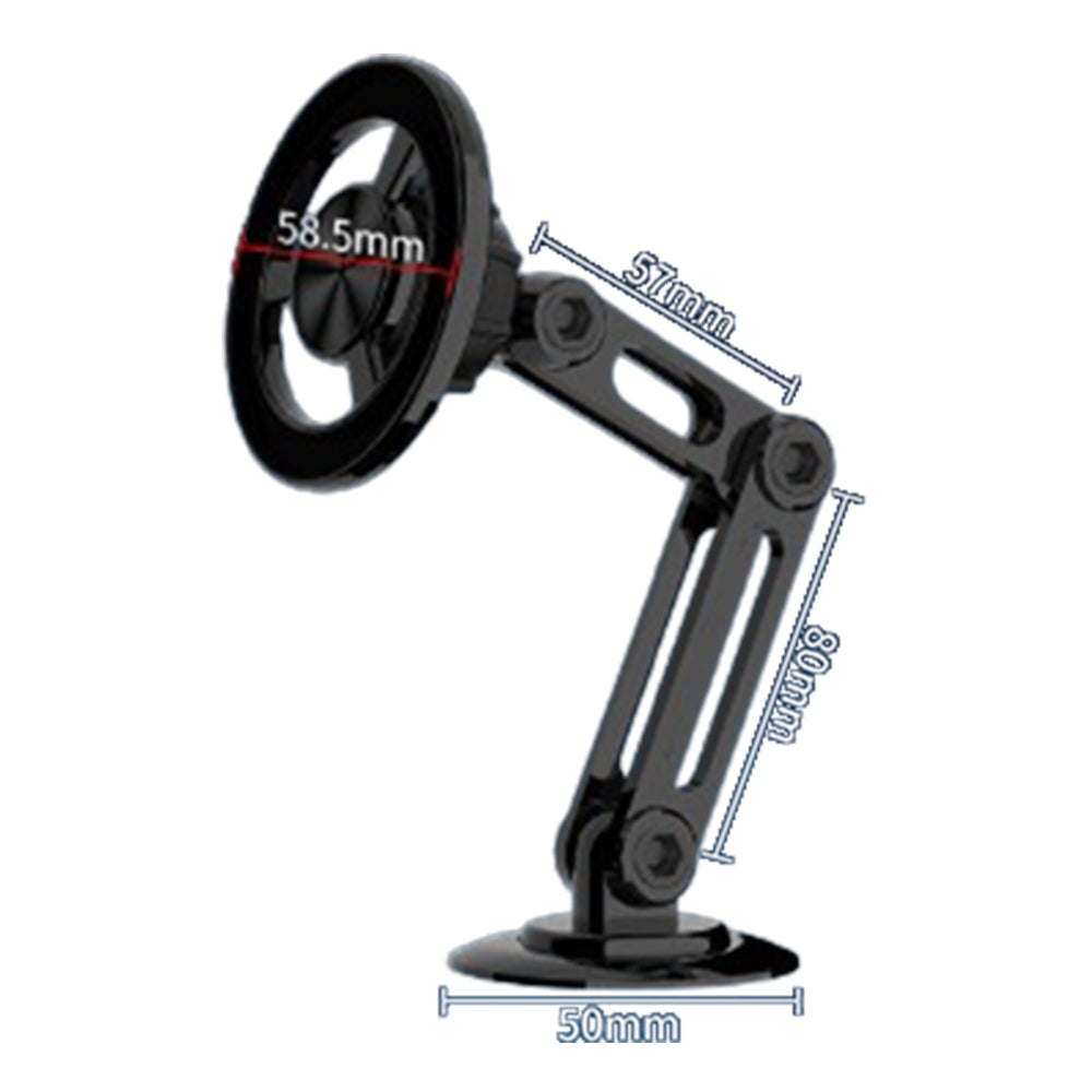 Magnetic Long Adjustable Arm Car Mount Phone Holder Fit for MagSecurity