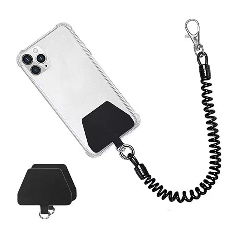 Retractable Phone Lanyard Anti Loss Strap with Mount Patch Set