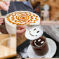 350ml Stainless Steel Milk Frothing Jug Kit with Powder Shaker