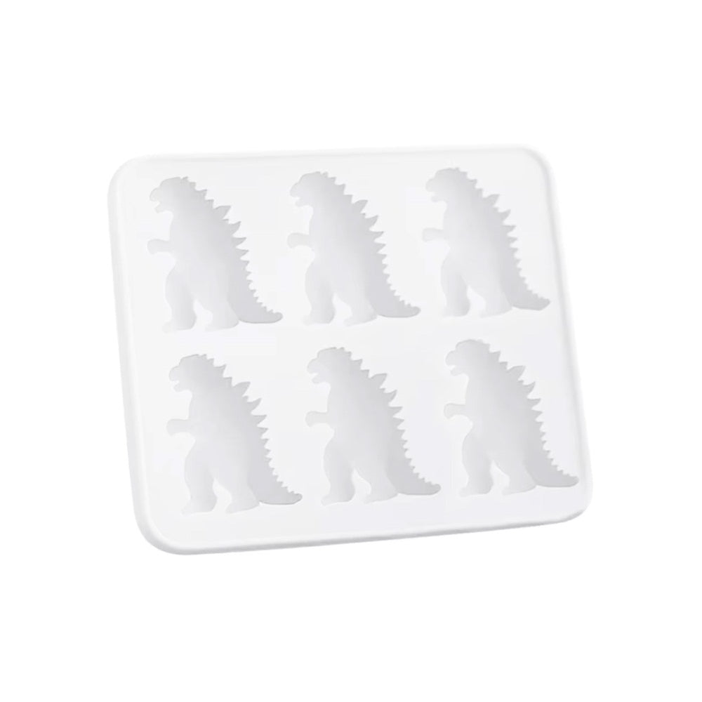 6 Cavity Silicone Monster Ice Mold Tray Flexible Ice Maker