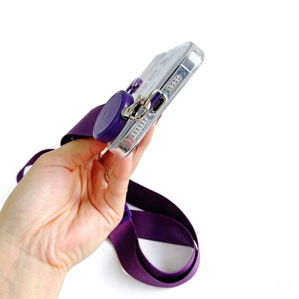 2 Pack Detachable Adjustable Phone Lanyards with T Cards