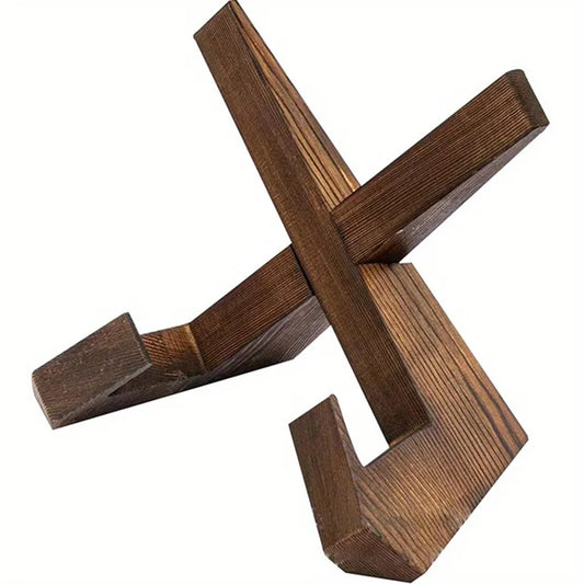 Wooden Cookbook Display Stand