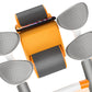 Automatic Rebound Ab Abdominal Roller Wheel with 4 Elbow Support