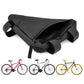 2Pcs Sporting Accessories Bicycle Front Frame Triangle Bag