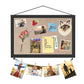 Cork Notice Pinboard Large Memo Photos Wooden Frame