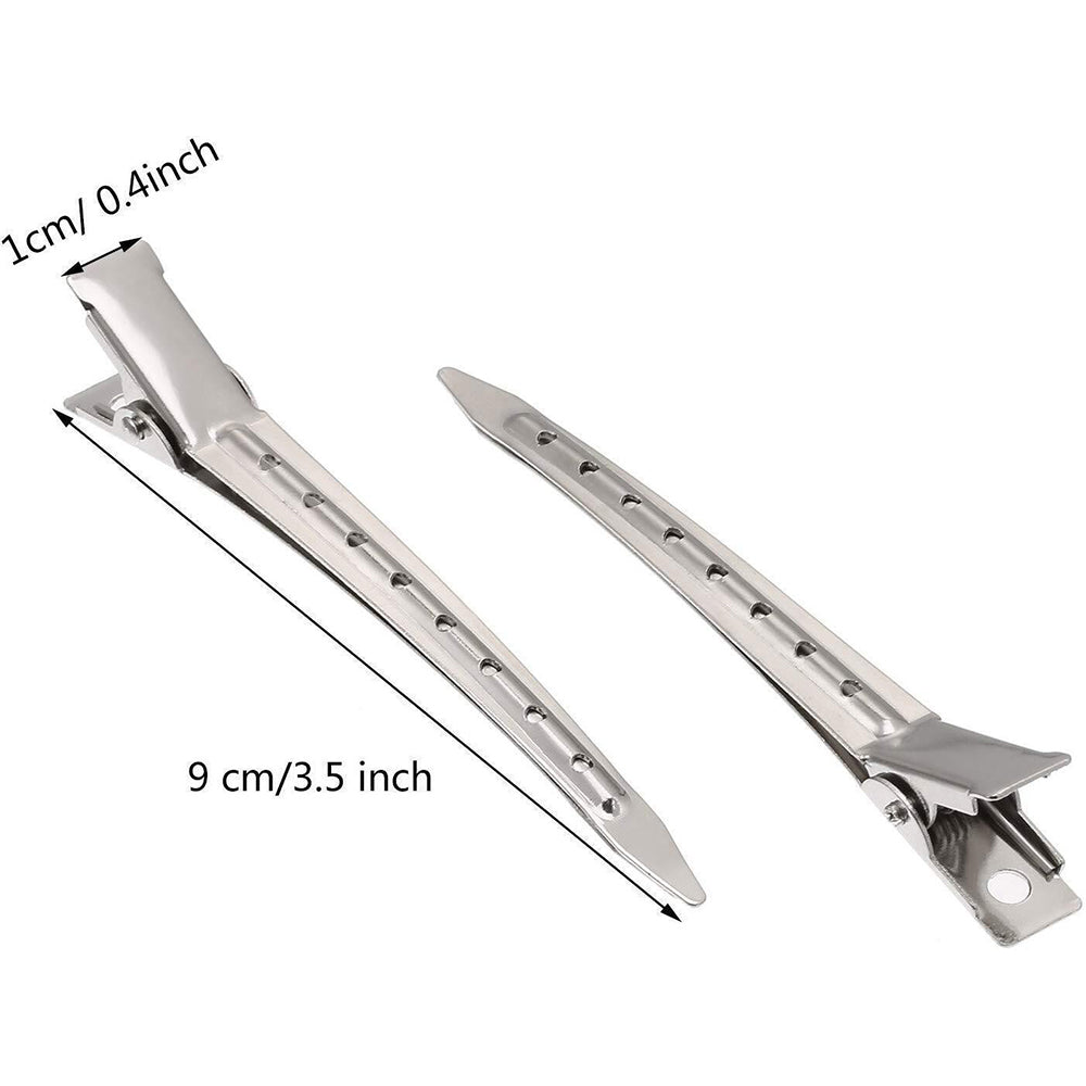 12Pcs Metal Duck-Billed Hair Clips for Hair Styling