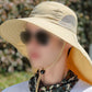 Outdoor Hiking Fishing Hat Sun Protection Unisex Neck Flap Cap Wide Brim