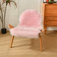 Faux Sheepskin Fluffy Rugs Chair Seat Covers