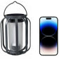 Solar Lantern with Tripod Flickering Flame Solar Outdoor Lights 4 Lighting Modes