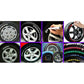12Pcs Permanent Marker Pen For Car Rubber Tyre