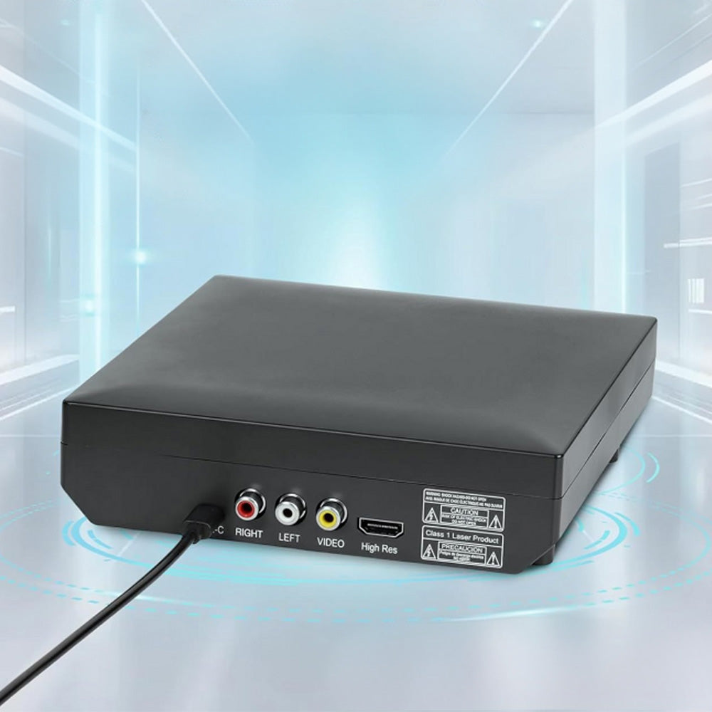 1080P HD DVD Player with AV Output Remote Control Home Media Player