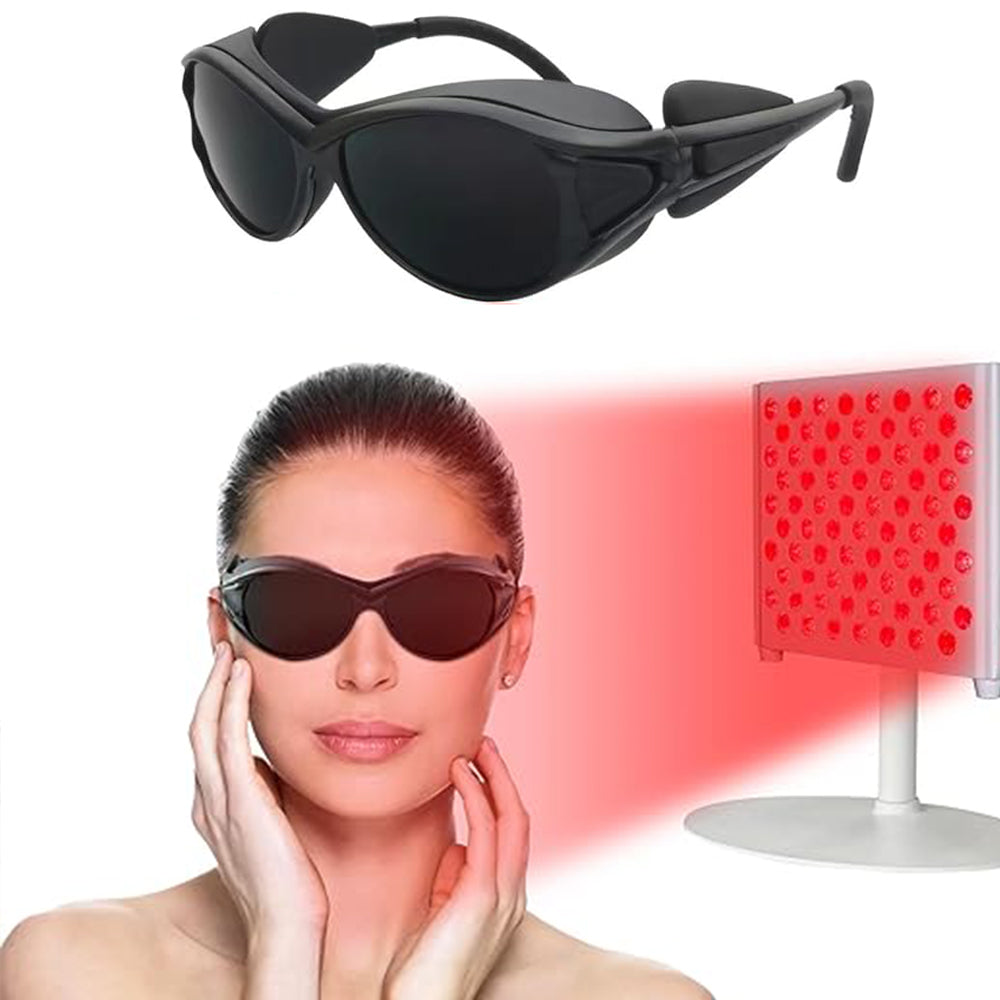 Red Light Therapy Eye Protective Glasses For Visible Light Blocking