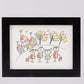 Removable Clip Kids Picture Frame A4 Artwork Display for Children