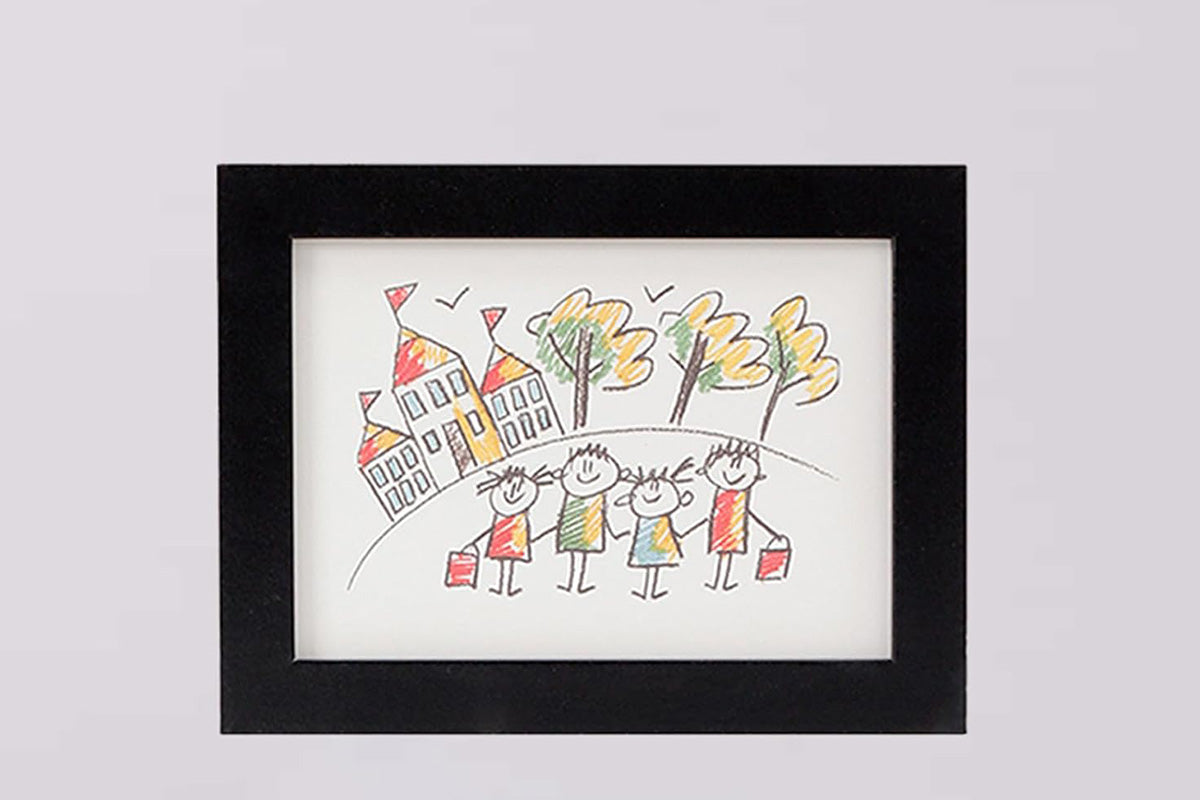 Removable Clip Kids Picture Frame A4 Artwork Display for Children
