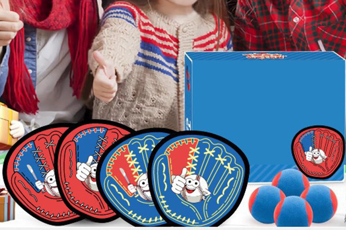 Toss and Catch Ball Game Baseball Glove and Catch Ball Toys for Ages 6