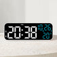 LED Digital Clock with Temperature Humidity Display for Bedroom