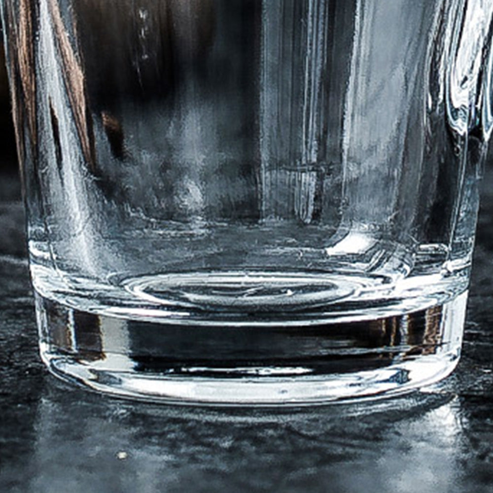 2 Pack 440ml Thick Glass Mugs for Juice Drinks Wine for Home and Office