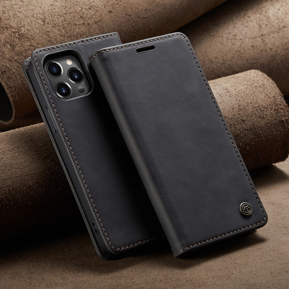 For iPhone 17 Series Wallet Case PU Leather Cover with Card Slots
