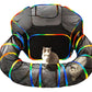 Outdoor Rainbow Cat Enclosures Playground Circle Cat Playpen Tunnel Catio Outside House For Cats