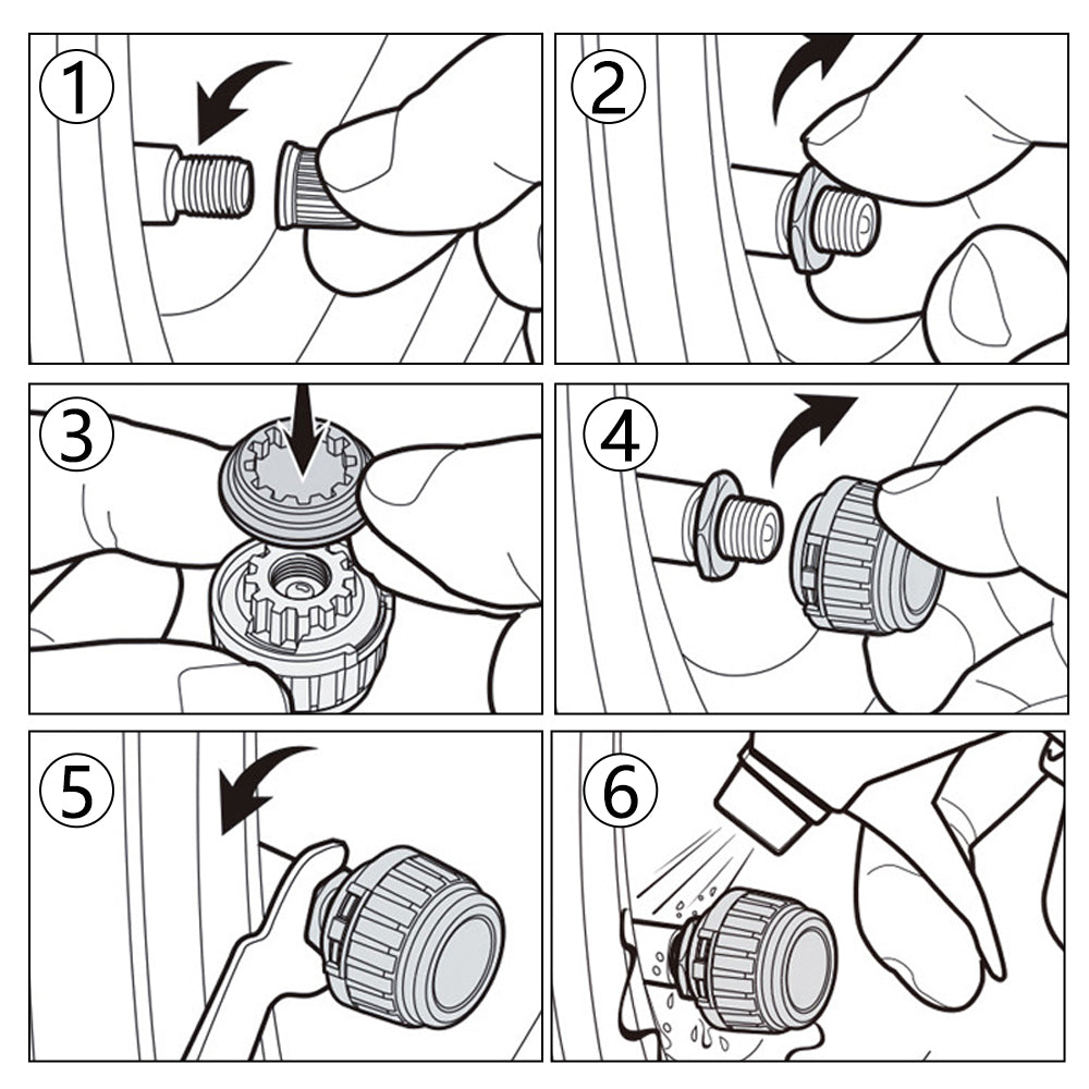 TM7 Wireless Cars Tire Pressure Monitoring System with 4 External Sensors