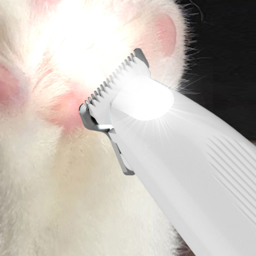 Dog Paw Trimmer LED Light Digital Display Pet Groomer for Cats Dogs