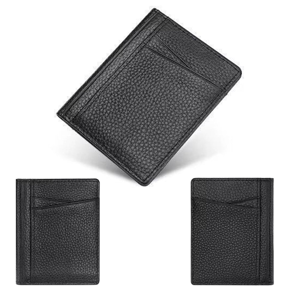 PU Leather Card Holder Slim Credit Card Organizer for Men Women