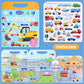 Reusable Jelly Sticker Books for Toddlers