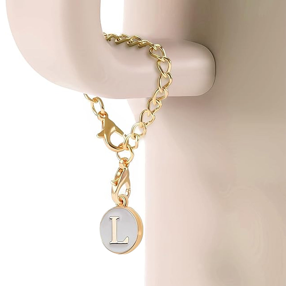 6Pcs Letter Charm Accessories with Lobster Clasp for Stanley Cup