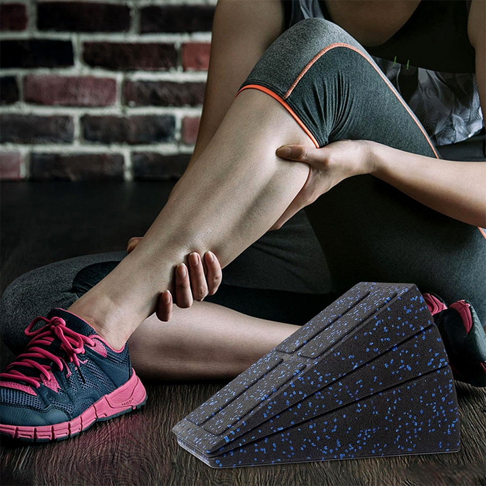 Wedge Stretch Slant Squat Board Slanting Yoga Block Exercise Gym Fitness
