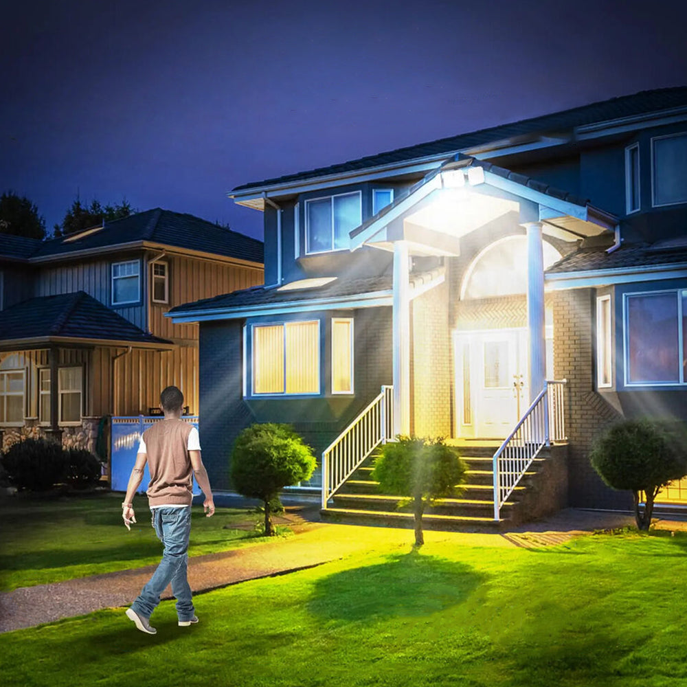 333 LEDs Outdoor Waterproof Motion Sensor Security Solar Lights