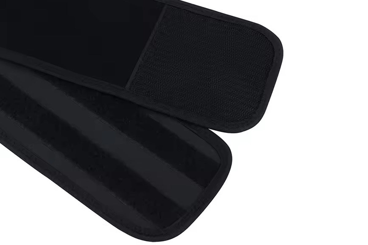 Sweat Waist Trainer for Women Sauna Sweat Belt Slim Body Shaper Corset-Black